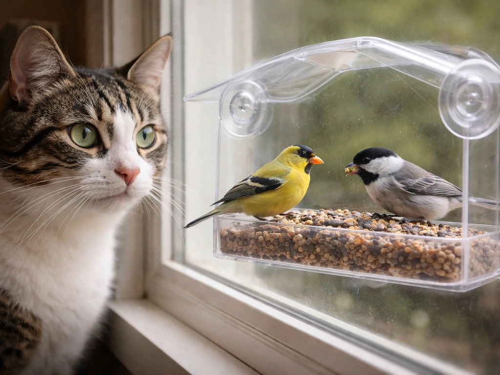 Best Window Bird Feeder for Cats: Buying Guide & Tips
