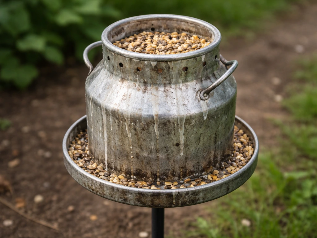Milk Can Bird Feeder: Why Dairy Is Unsafe and What to Use Instead