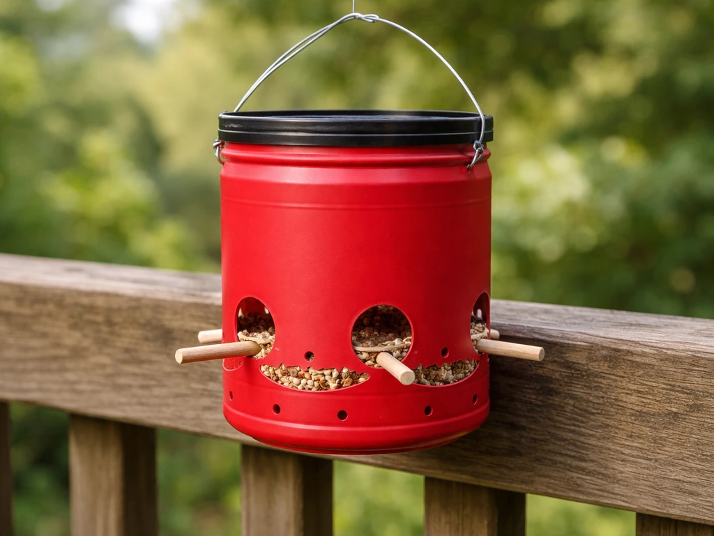 Plastic Coffee Can Bird Feeder: Safe DIY Guide and Tips