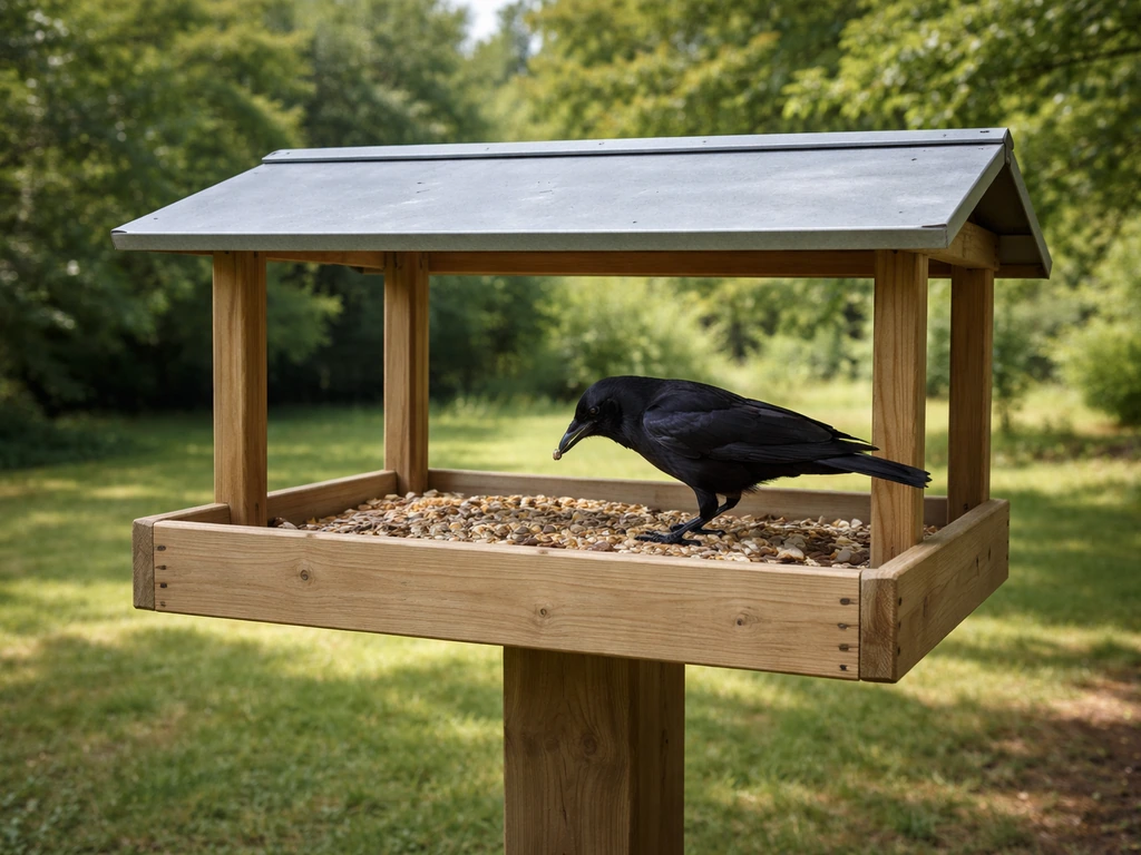Best Bird Feeder for Crows: Top Picks, Food, and Deterrence